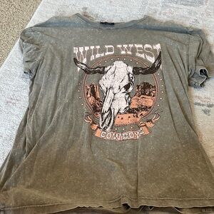 Wild West Cowboys Graphic T-Shirt